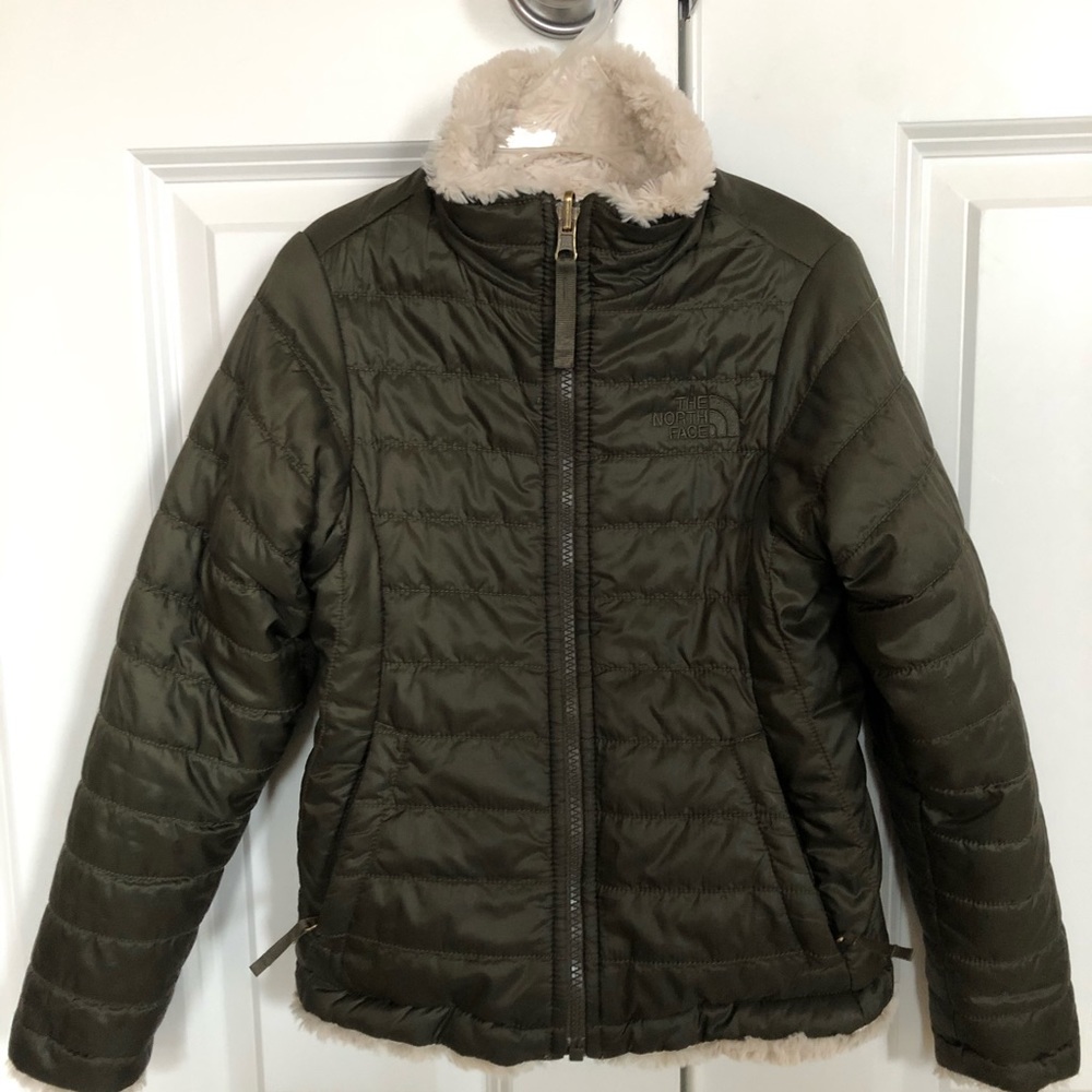 The North Face Girl’s jacket Olive Green size 6